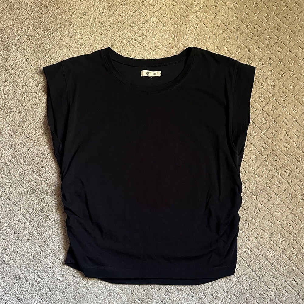 Madewell Muscle T-Shirt Ruched, Size M